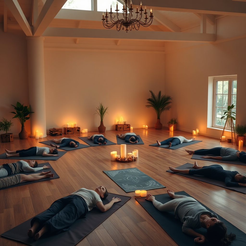 Group breathwork session location