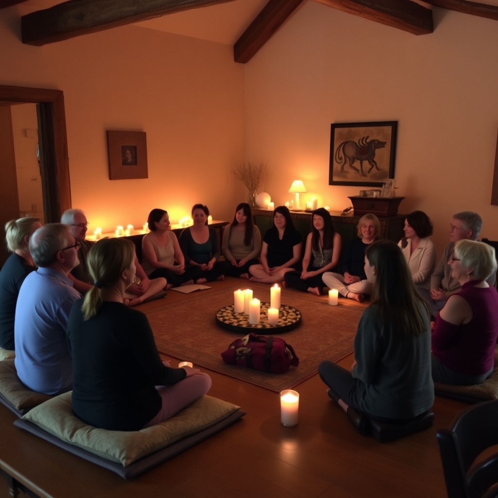 Monthly group breathwork evening